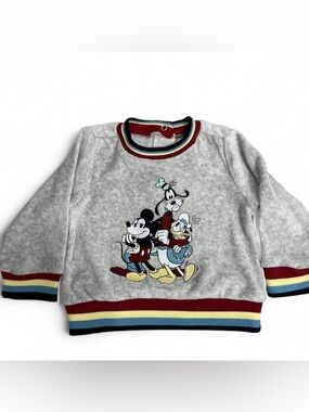 Disney and friends Mickey velour sweater size 12 months